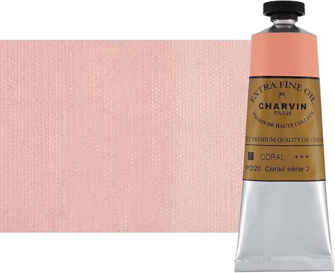 Charvin Extra Fine Oil Paint, Coral 60 ml by Unknown