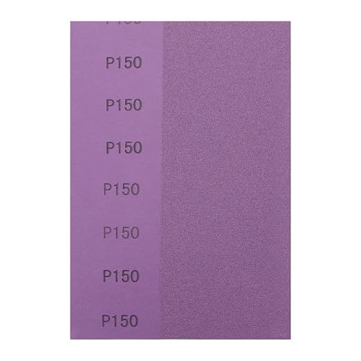 Sandpaper 150 Grit, Wet Dry Sanding Sheets, High Performance Ceramic Abrasive - Image 2