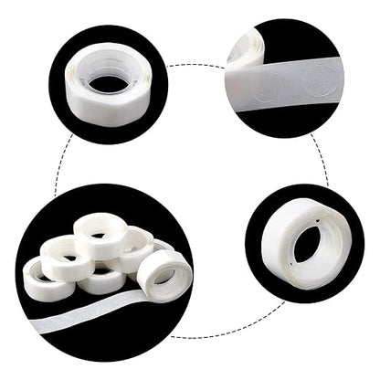 UPINS 300 Pcs Point Dots Balloon Glue Removable Adhesive Point Tape, 3 Rolls - Image 3