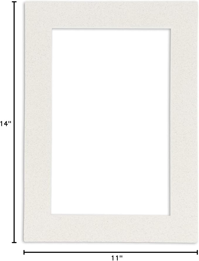 Pack of Ten Acid Free 11x14 Mats Bevel Cut - Image 10