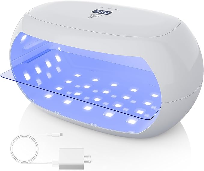 PUWANJILI UV Light for Resin, 360° Ring Dual-Layer & Adjustable Time Setting UV by PUWANJILI