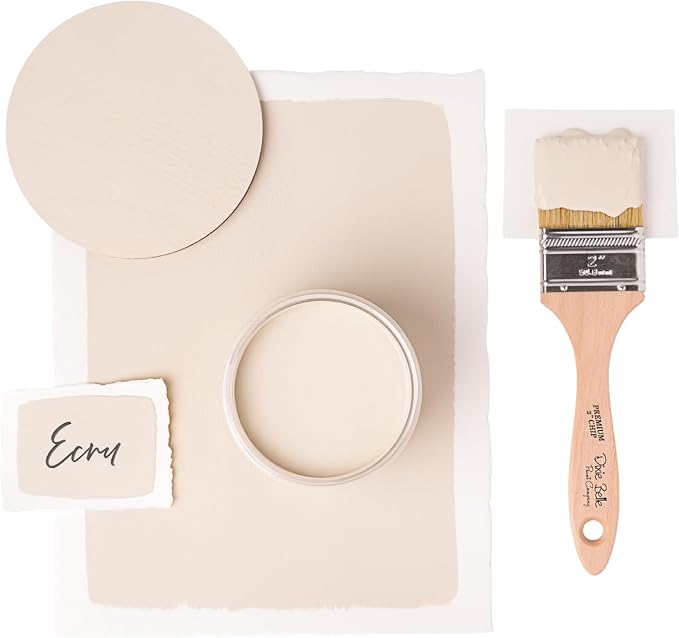 Dixie Belle Paint Company Chalk Finish Furniture Paint – Ecru – Matte Chic by DixieBellePaintCompany