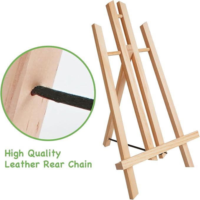 CONDA 8 Pack 16" Tabletop Display Easel, Portable A-Frame Tripod Display Easel - Image 4