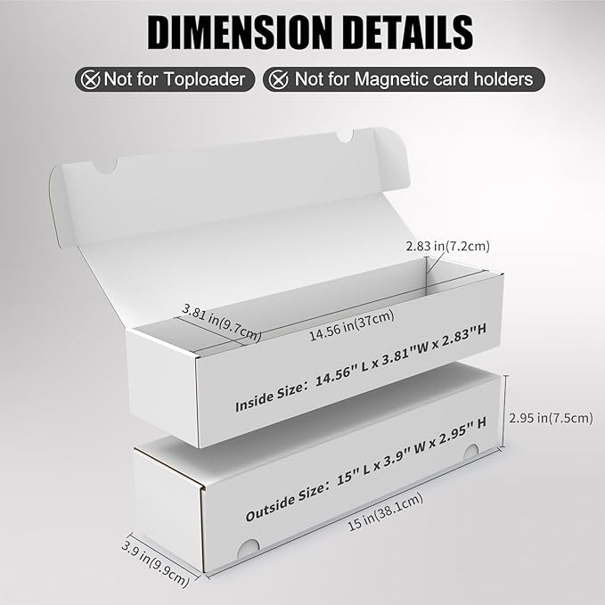 Trading Card Storage Box, Collectible Trading Cards - Image 4