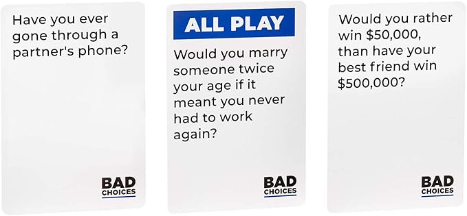 BAD CHOICES Party Game - Image 5