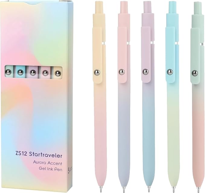 Vanhench 10Pcs Gel Pens, Cute Pens - Image 2