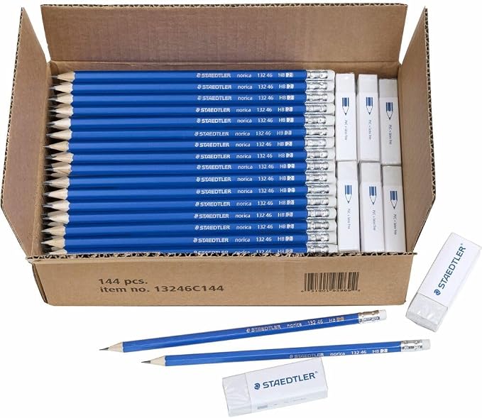 STAEDTLER Norica #2 HB Pencils Class Pack by Staedtler