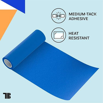 Wide Blue Painters Tape, 12 inch x 60 yds, Made in America, Great Masking Tape - Image 6