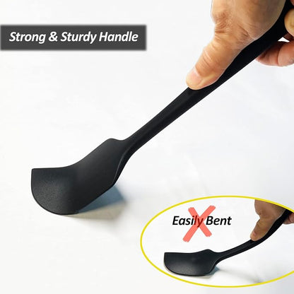 Silicone Spatula for Kitchen, 600°F Heat resistant Spatulas for Baking - Image 6