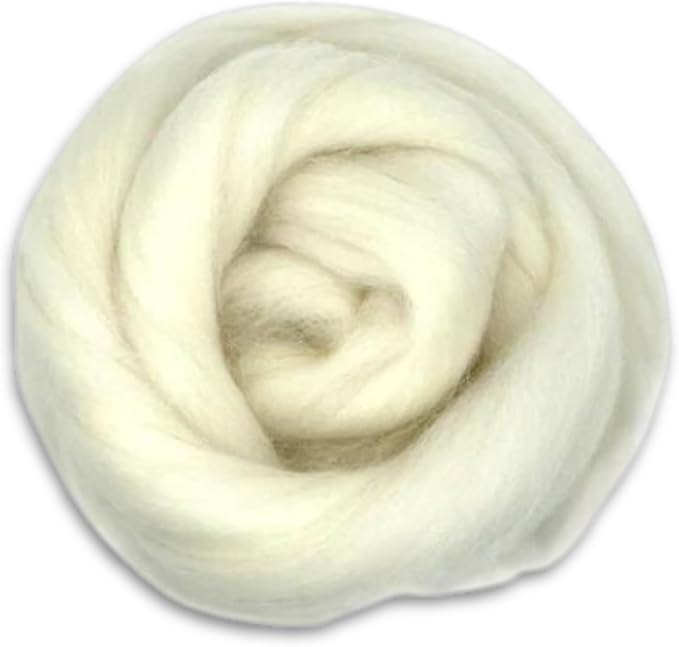 Revolution Fibers Dyed Corriedale Wool | 8.2 Ounces of Premium Combed Wool Top - Image 6