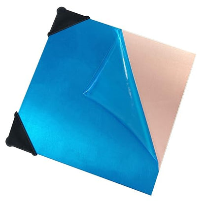 2 Pieces 99.9% Pure Copper Sheet, 20 Gauge Thickness, Film Attached Copper Plate - Image 6