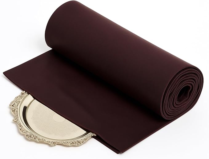 Jecery 1.1 Yard Anti Tarnish Silver Cloth by the Yard, Luxury Jewelry Silver by Jecery