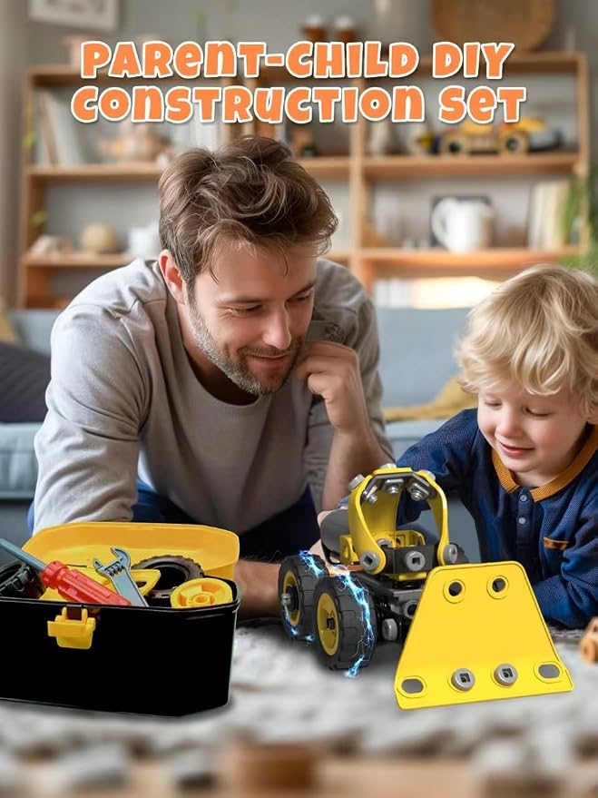 STEM Toys for 5-8 Year Old Boys, 10-in-1 Electric Toy Building Blocks for Kids - Image 8
