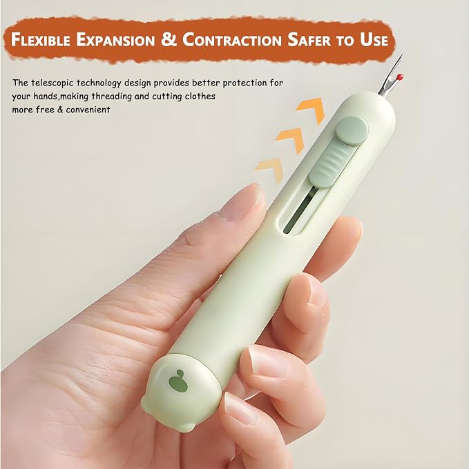 Automatic Needle Threader 3-in-1 Hand Sewing Kit - Image 5