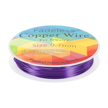 HARFINGTON 10ft Jewelry Wire, 22 Gauge Brass Craft Soft Metal Tarnish Resistant by HARFINGTON