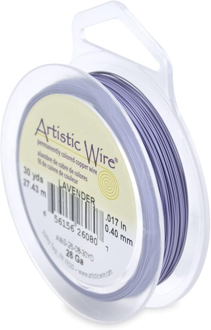 Artistic Wire, 26 Gauge Tarnish Resistant Colored Copper Craft Wire, 30 yd by Unknown