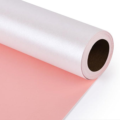 NESCCI Oversized Matte Wrapping Paper, Double Sided Solid Color Pearly-Lustre by NESCCI