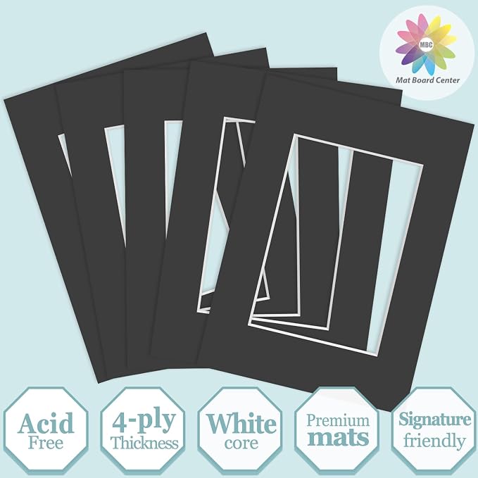 MBC MAT BOARD CENTER, 5 Pack 5x7 - Image 2