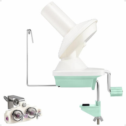 Adhafera Yarn Winder with Guide, Yarn Ball Winder by MakesLifeConvenient
