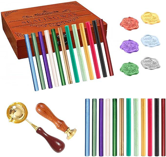 Wax Seal Sticks, Afobby 15 Pieces Glue Gun Sealing Wax Sticks - Image 6