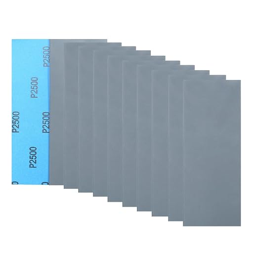 30Pcs 9 x 3.6 Inchs 2500 Grit Wet and Dry Handmade Universal Sanding Sheets by BuyTueascallkproductsnow