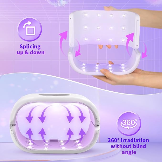 UV Light for Resin, 36W Double Side Fast Curing UV Resin Light - Image 3