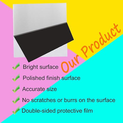 2Pcs 304 Stainless Steel Sheets Metal 6" x 6" x 1/32" Inch 304 Stainless Steel - Image 6
