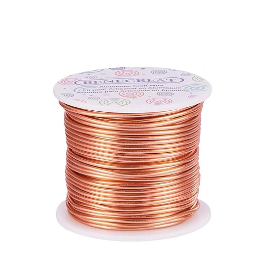 BENECREAT 9 10 12 15 17 18 20 Gauge Aluminum Wire Anodized Jewelry Craft Making by BENECREAT