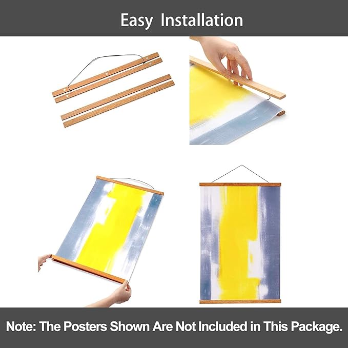 WITCOLOR Magnetic Poster Hanger Frame 28x22 28x20 28x40 Poster Frame 28 Inch - Image 5