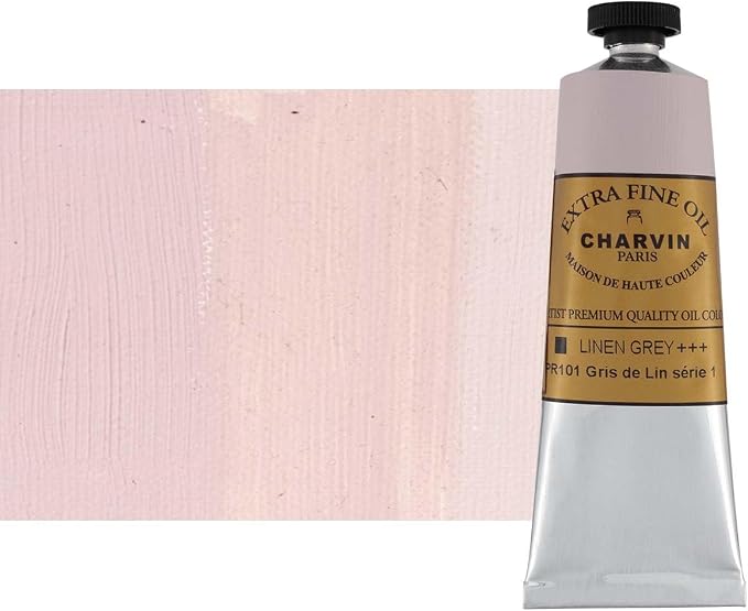 Charvin Extra Fine Oil Paint, Linen Grey 60 mL by Unknown