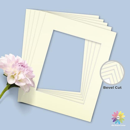 Mat Board Center, 11x14 for 8x10 Ivory Color Mats - Image 5