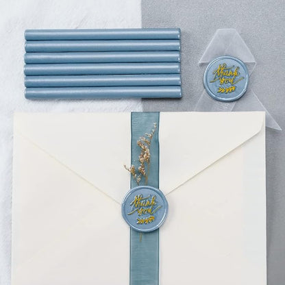 16 PCS Dirty Blue Small Glue Gun Sealing Wax Sticks - Image 6