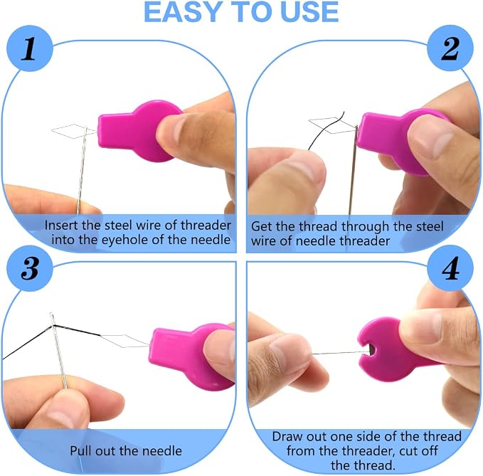 Lechchy 16 Pcs Sewing Machine Needle Threaders - Image 3