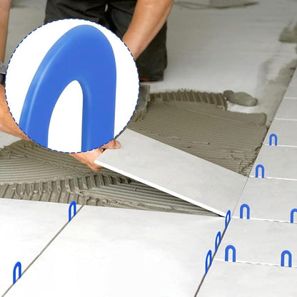 DGSL Tile Leveling System Tile Spacers 1/16 Inch, 1000 pieces Horseshoe Shim U - Image 3