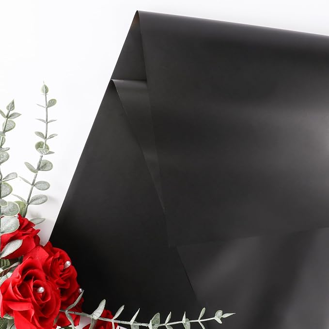 FUHITIM 20 Sheets Flower Wrapping Paper - Image 3