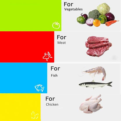 Flexible Cutting Boards Set, Cutting Board Mats - Image 5