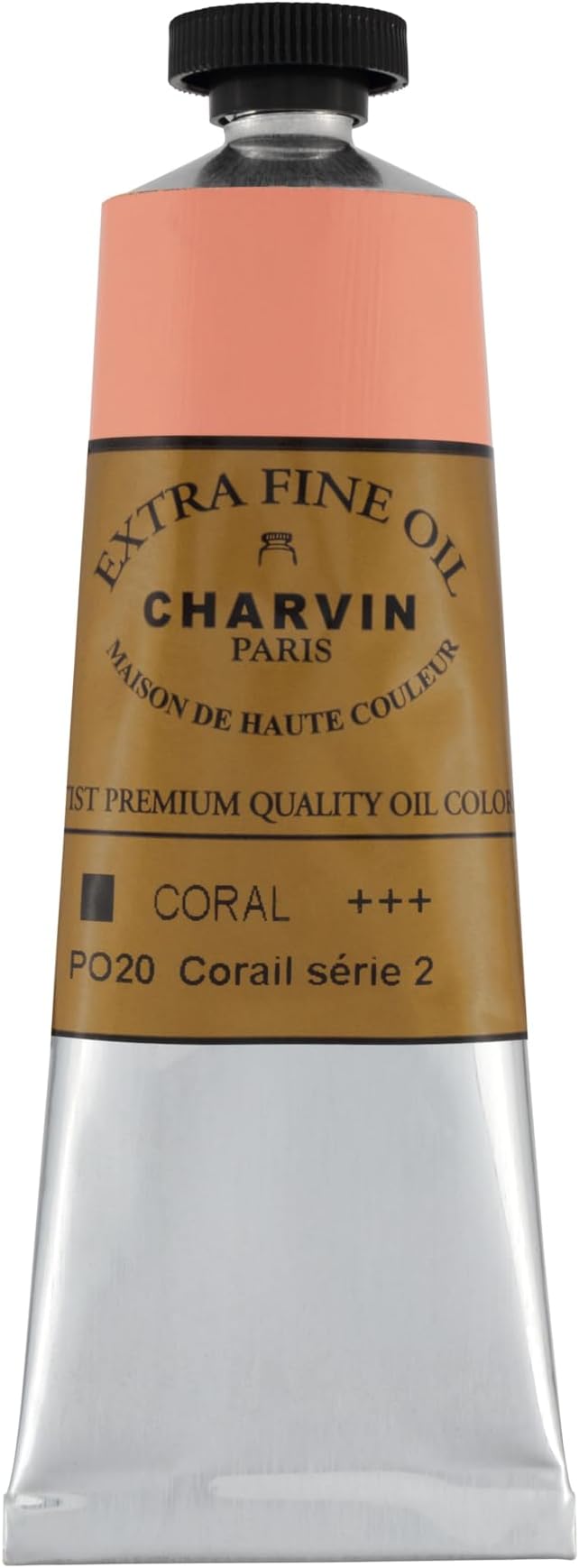 Charvin Extra Fine Oil Paint, Coral 60 ml - Image 2