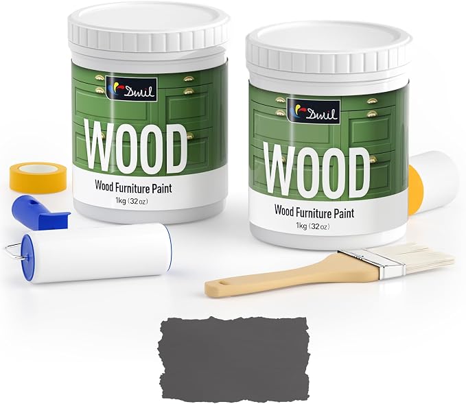 DWIL Matte Finish Furniture Paint - 64 Oz Wood Paint by DWILPAINT