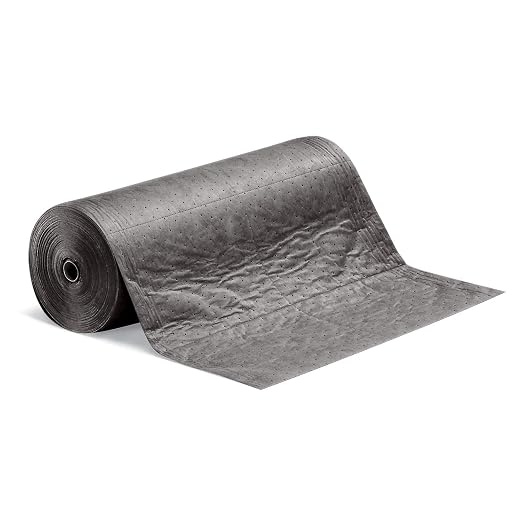 PIG Absorbent Mat Roll | 30" W x 150' L | Lightweight Mat Roll | Absorbs up to by NewPig