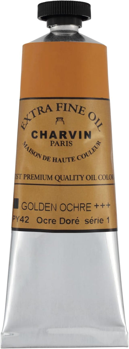 Charvin Extra Fine Oil Paint, Rich Texture, Poppy Oil-Based, Light-Fast - Image 2