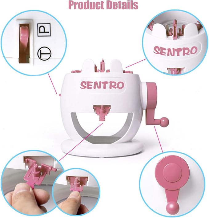 Umootek Sentro Knitting Machine, Knitting Board Rotating Double Loom, Smart - Image 4