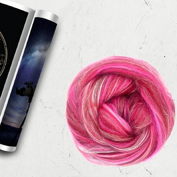 Revolution Fibers – Constellation Range Roving | Multicolored Tonal Blend of - Image 5