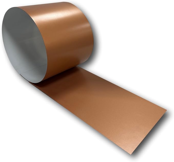 Eagle 1-24 Gauge KYNAR 500 Sheet Metal Flashing Rolls-10 FT Long-Heavy by EAGLE1