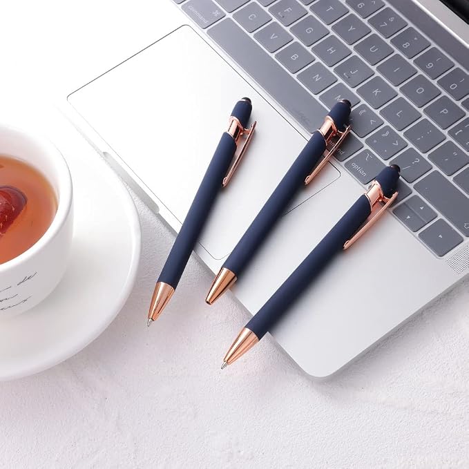 12 PCS 2 in 1 Stylus Ballpoint Pen - Image 3
