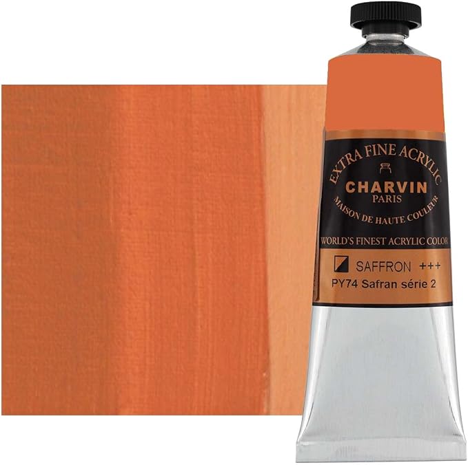 Charvin Extra Fine Professional Acrylic Paint - Image 2