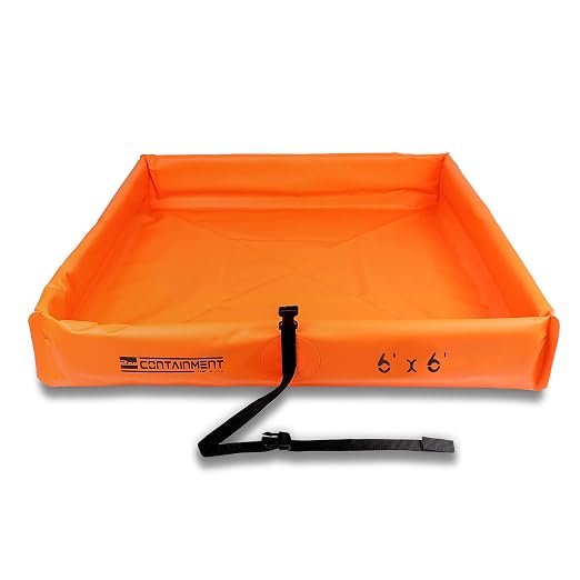 Folding Duck Ponds Foam Core Side Wall by SecondaryContainmentBerms-MadeinUSA