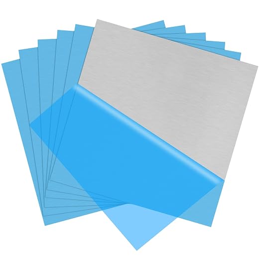Welding Kit - 6Pack 6061 T651 Aluminum Sheet Metal 3" X 3" X 1/8 Inch Flat by Lswteiz