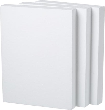 Crafare 3 Pack Craft Foam Blocks 16X12X2in Polystyrene Brick Rectangle by Crafare