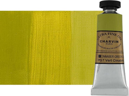 Charvin Extra Fine Oil Paint, Cinnabar Green Light 20 ml by Unknown
