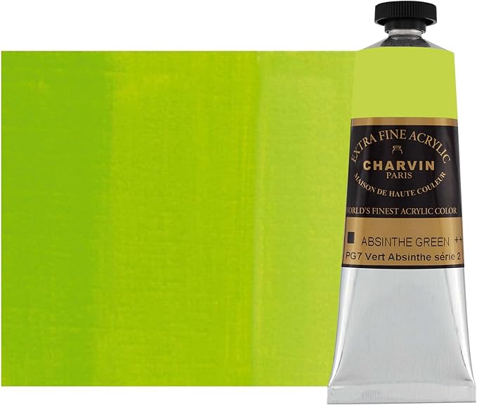 Charvin Extra Fine Professional Acrylic Paint - Image 2